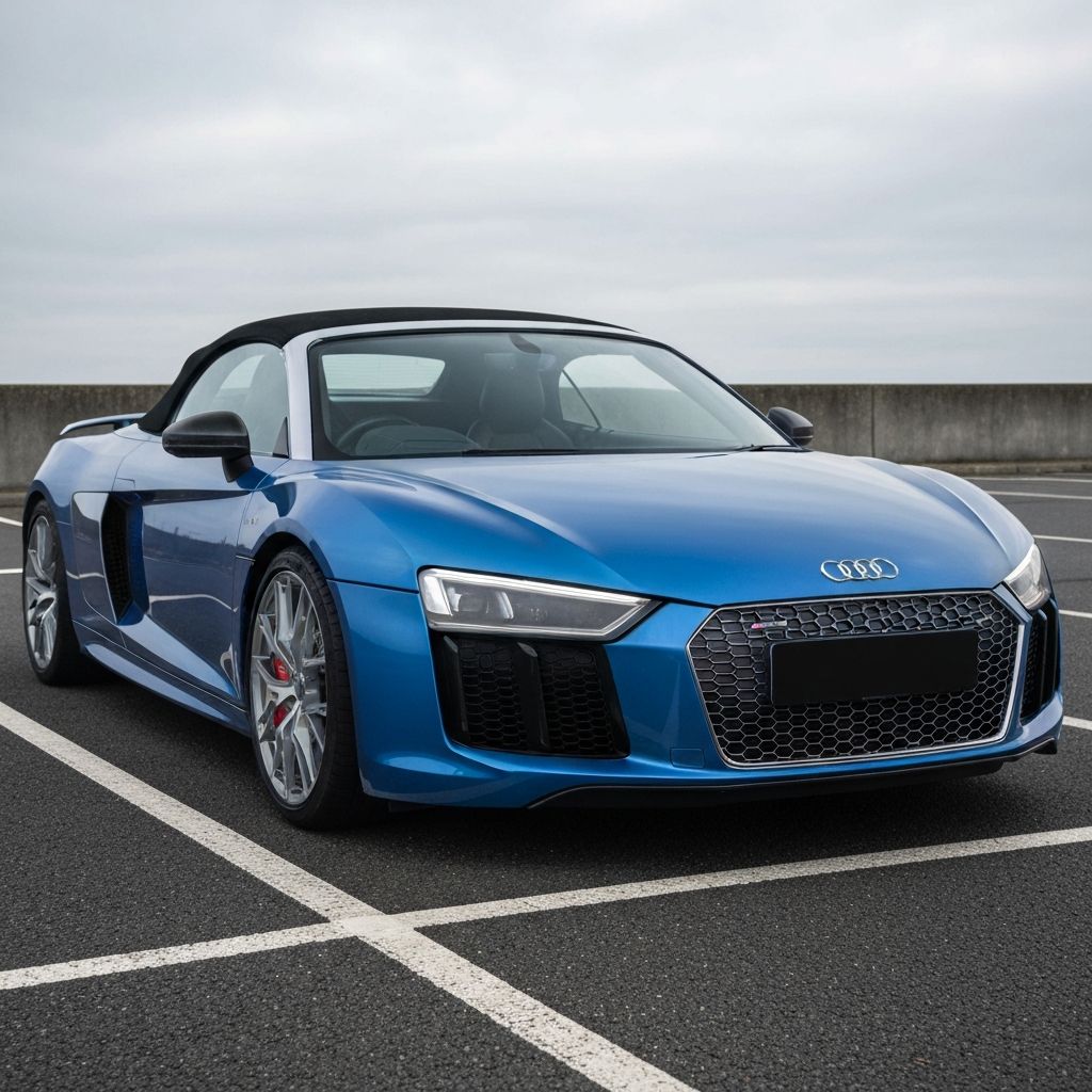 Audi R8 V10 Spyder hire