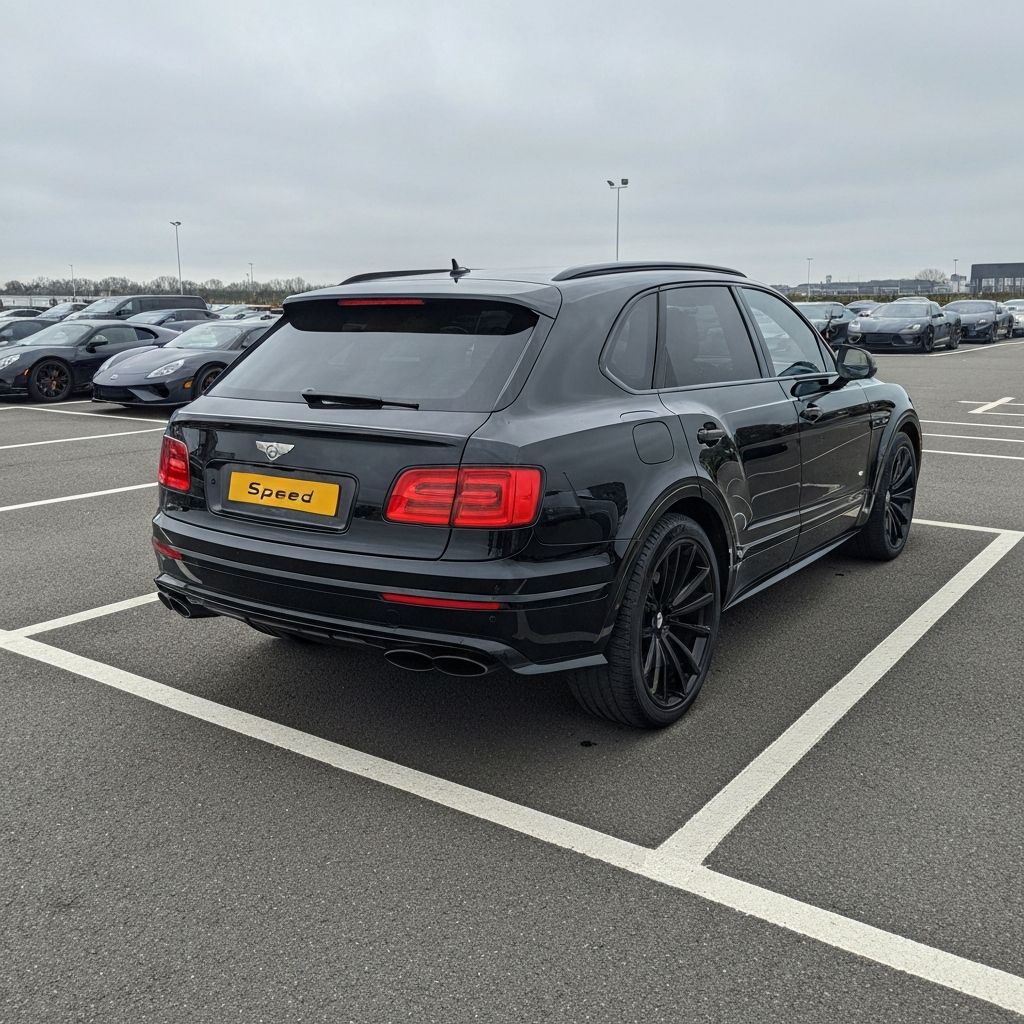 Bentley Bentayga Speed hire - Thumbnail 3