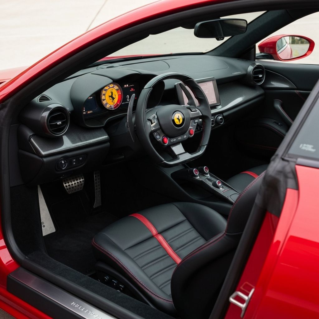 Ferrari Roma Spider hire - Thumbnail 2