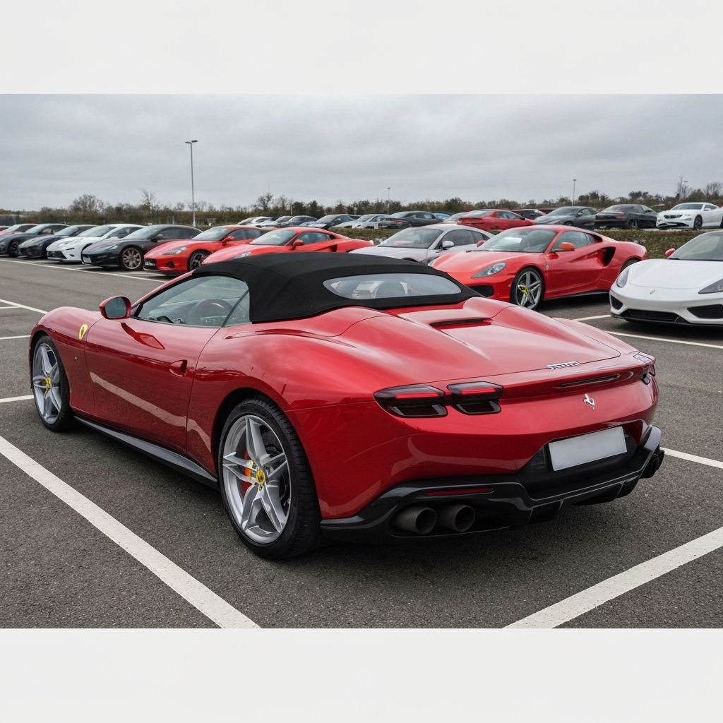 Ferrari Roma Spider hire - Thumbnail 3
