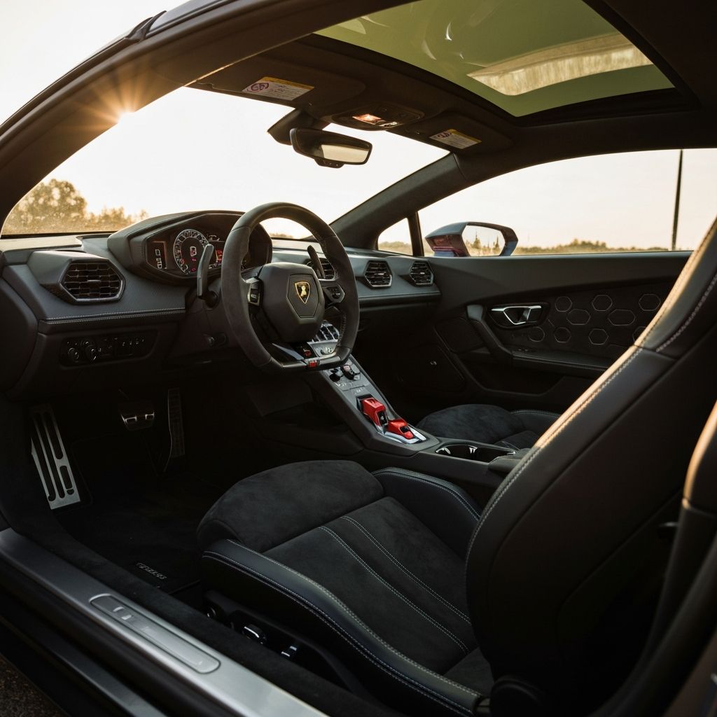 Lamborghini Huracan Spyder hire - Thumbnail 2