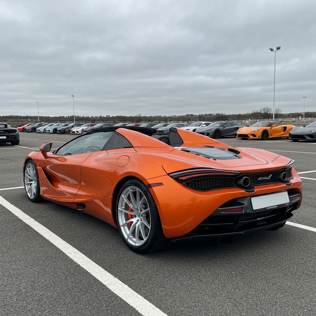 McLaren 720S Spider hire - Thumbnail 3