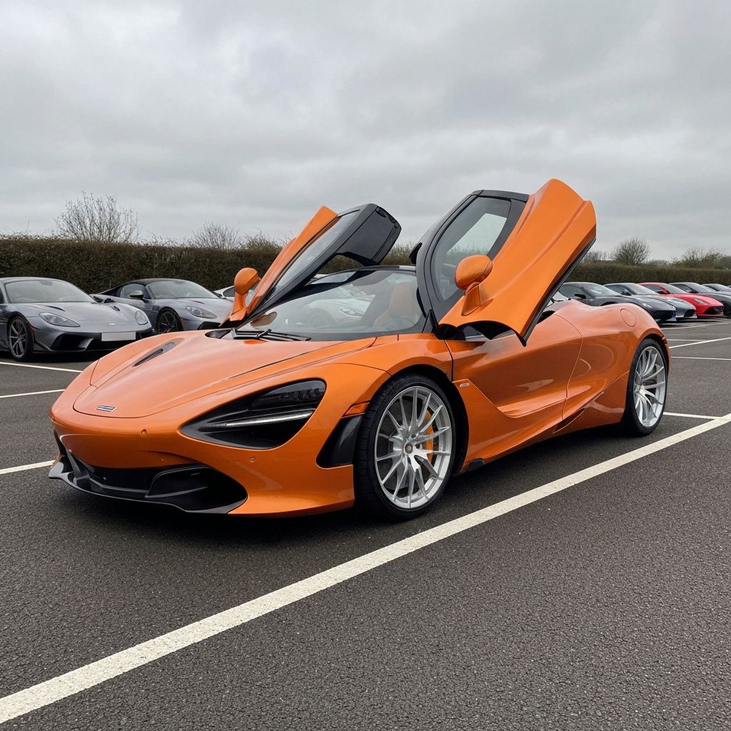 McLaren 720S Spider hire