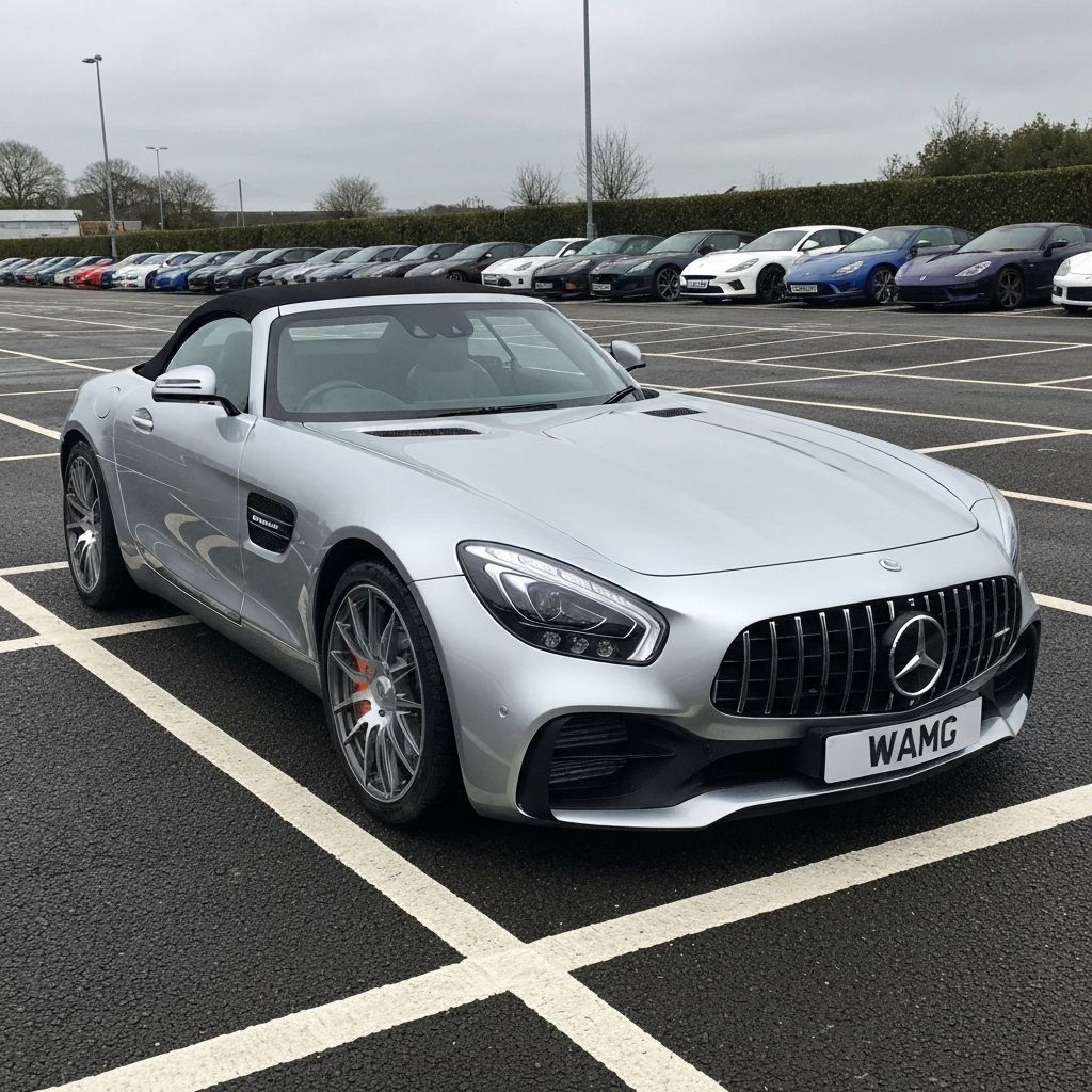 Mercedes-Benz AMG GT Roadster hire