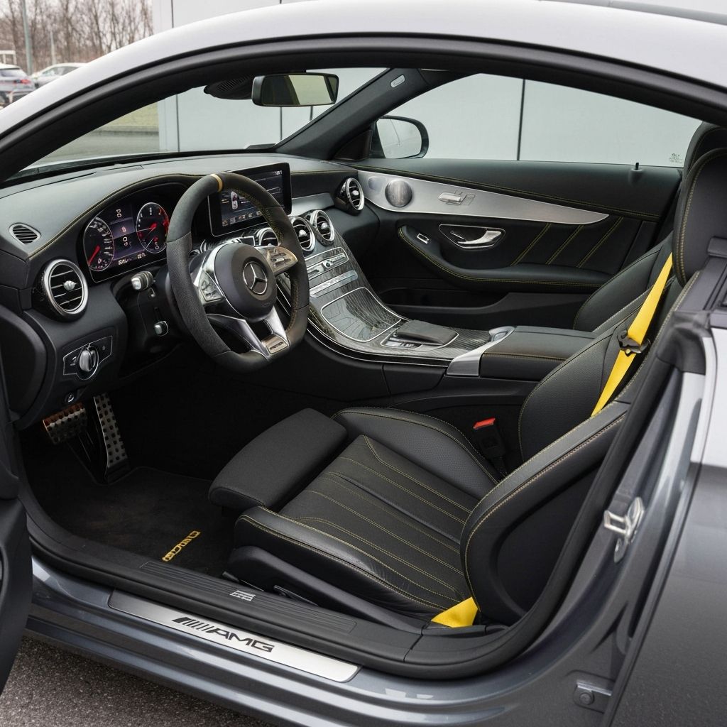 Mercedes-Benz AMG C63 S Coupe hire - Thumbnail 2