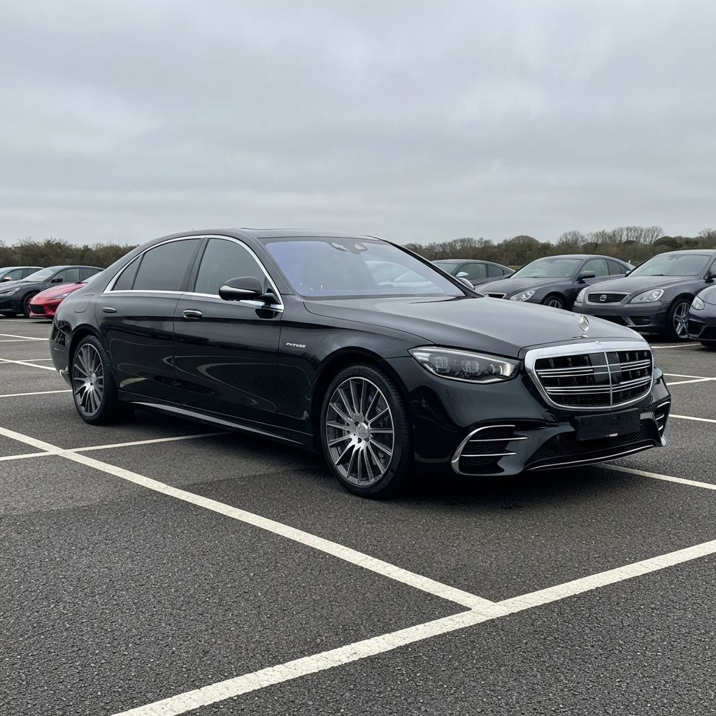 Mercedes-Benz S580 AMG Line hire