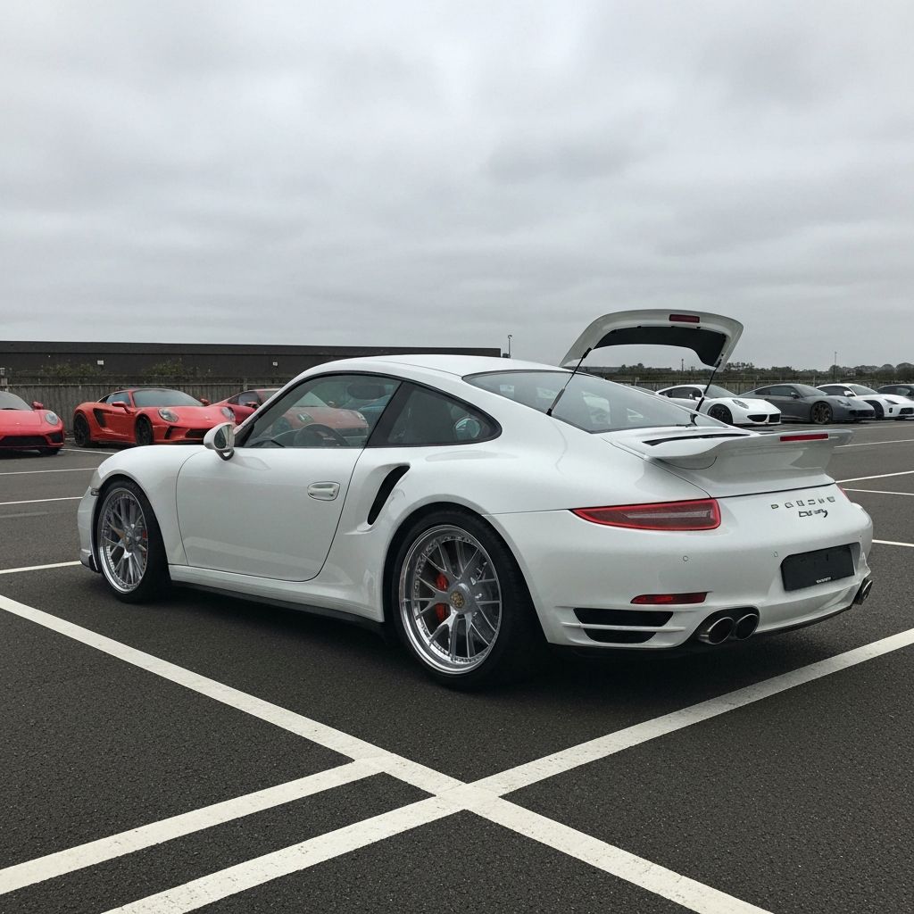 Porsche 911 Turbo S hire - Thumbnail 3