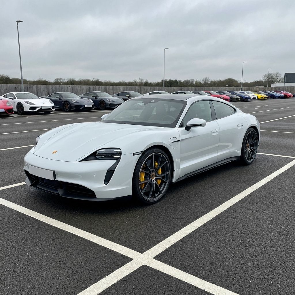 Porsche Taycan Turbo S hire