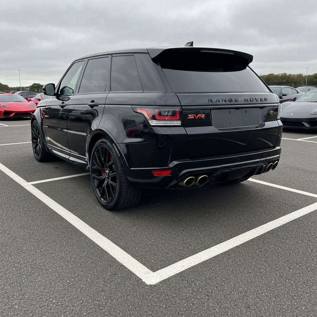 Land Rover Range Rover Sport SVR hire - Thumbnail 3