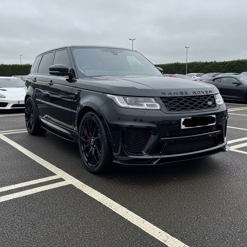 Land Rover Range Rover Sport SVR hire