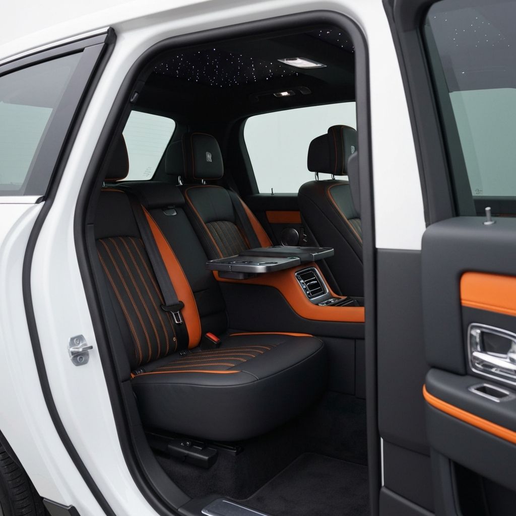 Rolls-Royce Cullinan Black Badge hire - Thumbnail 2