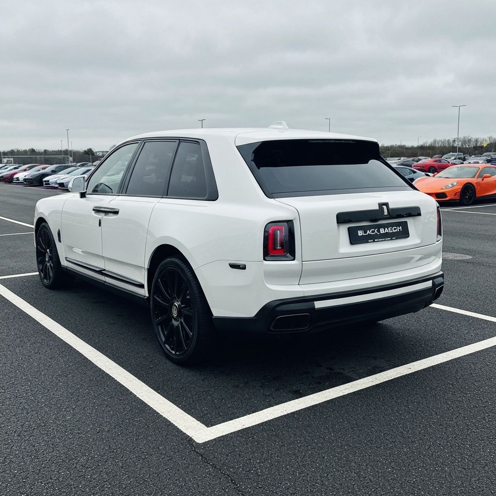 Rolls-Royce Cullinan Black Badge hire - Thumbnail 3